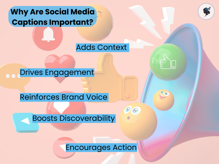 Infograph: Why are social media captions important?