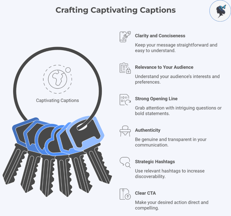 infograph: Crafting captivating captions