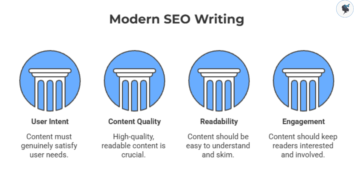 infograph: Modern SEO writing