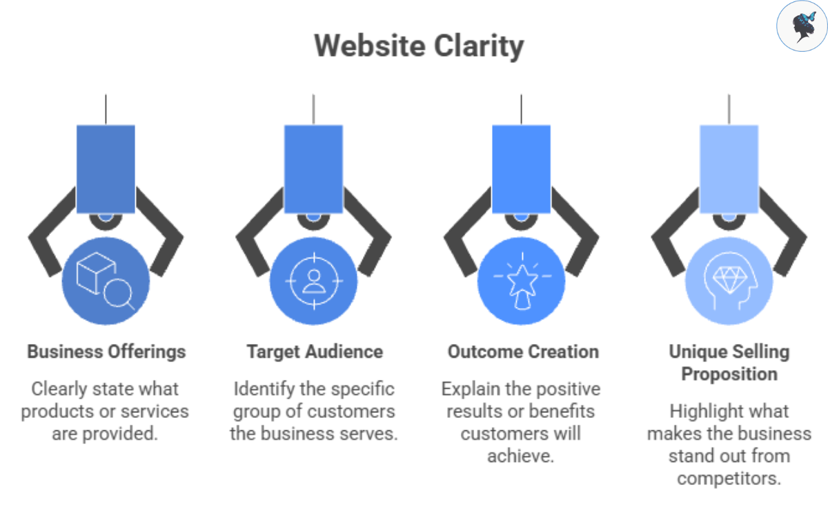 Infograph: Website clarity