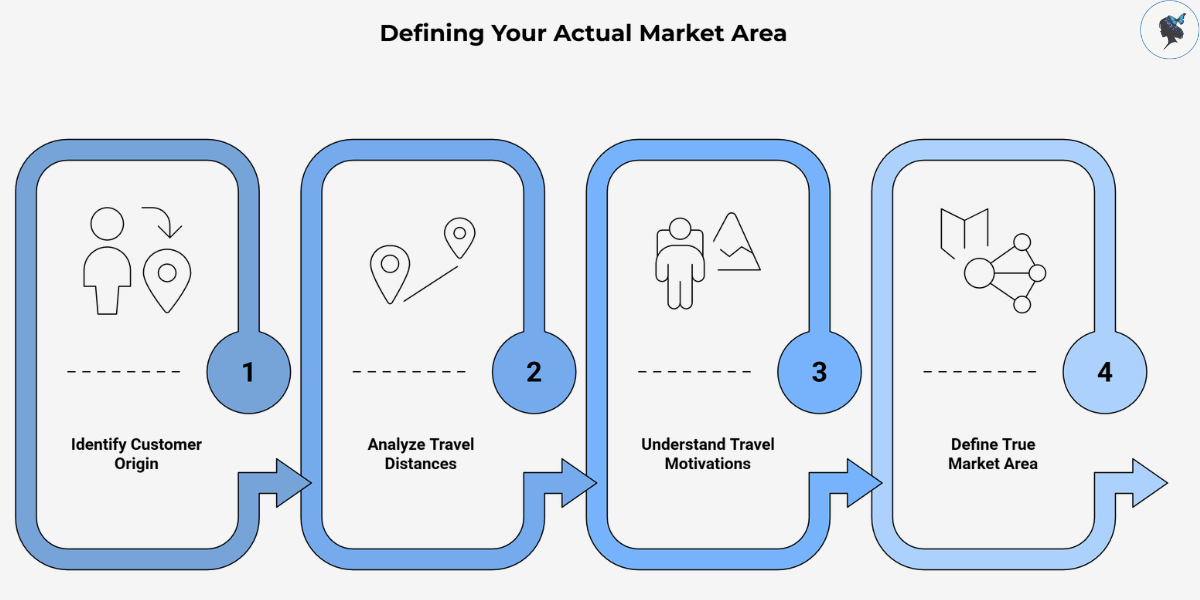 Infograph: Defining your actual market area