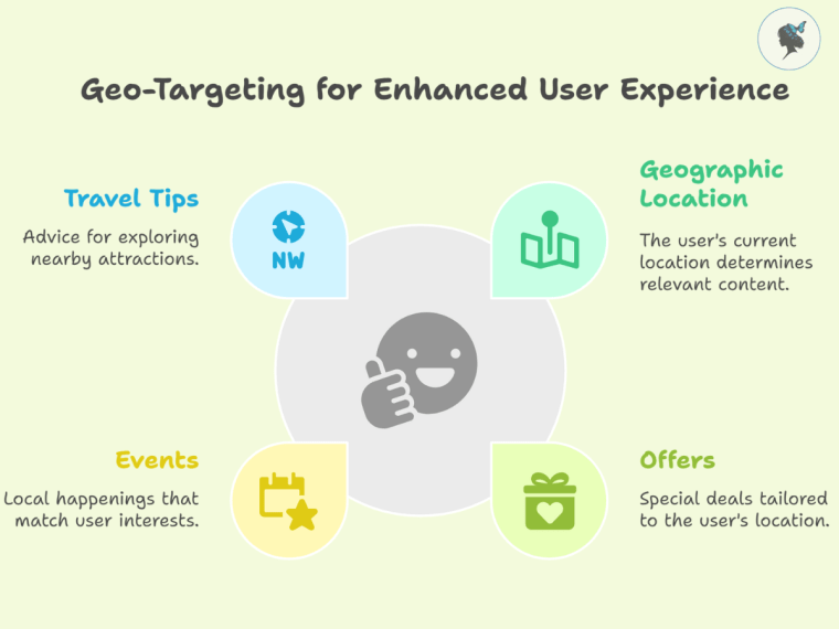 infograph: Geo-targeting for enhanced user experience