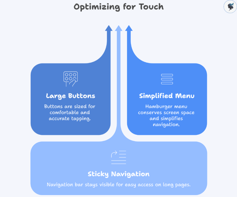 infograph: Optimizing for touch