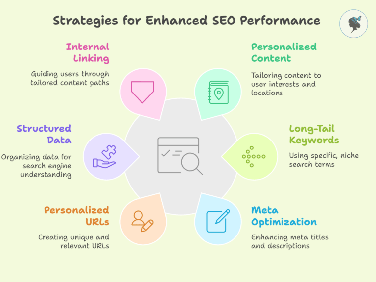 infograph: Strategies for enhanced SEO performance