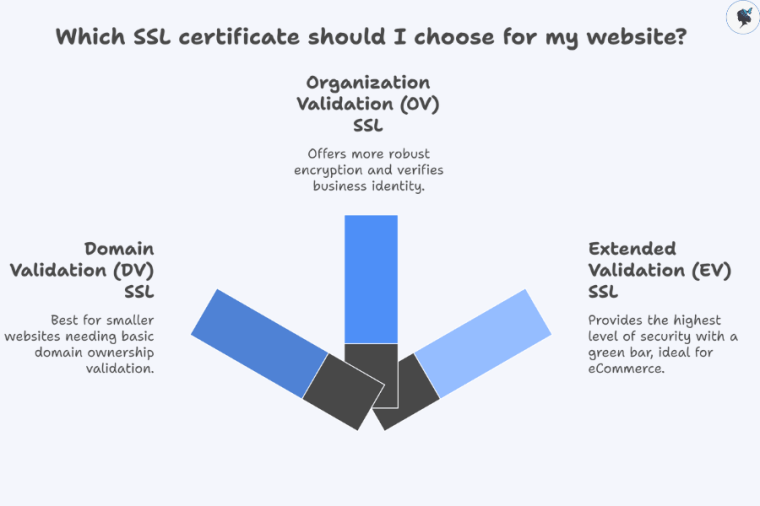 infograph: Which SSL certificate should I choose for my website?