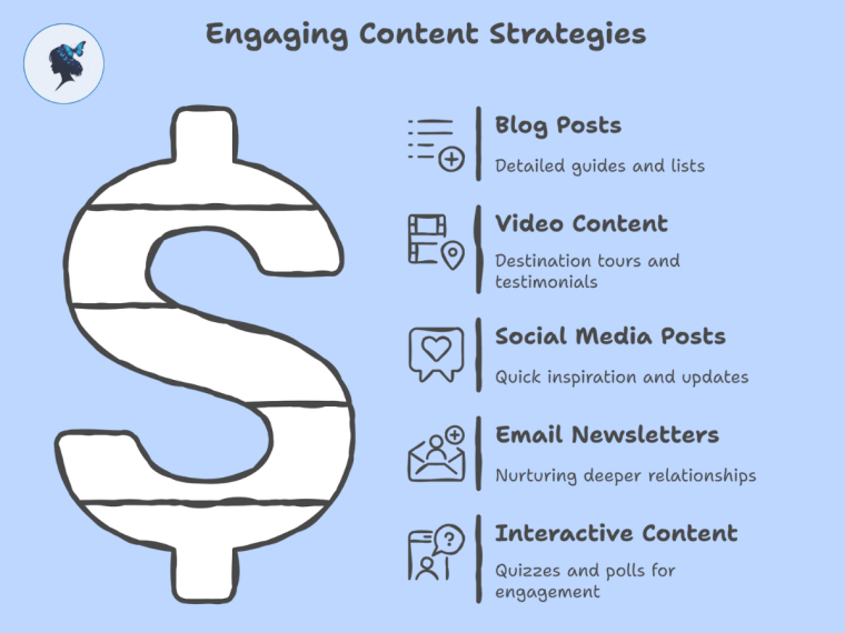 Infograph: Engaging content strategies