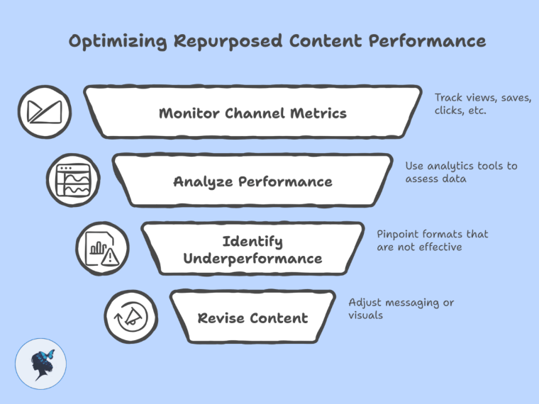 Infograph: Optimizing repurposed content performance