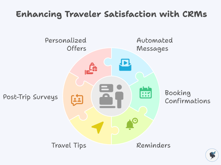 Infograph: Enhancing travel satisfaction with CRMs