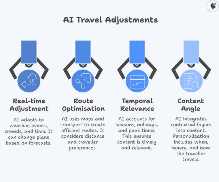 Infograph: AI travel adjustments