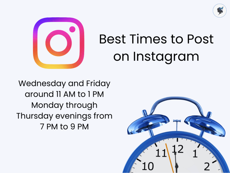 Infograph: Best Times to Post on Instagram