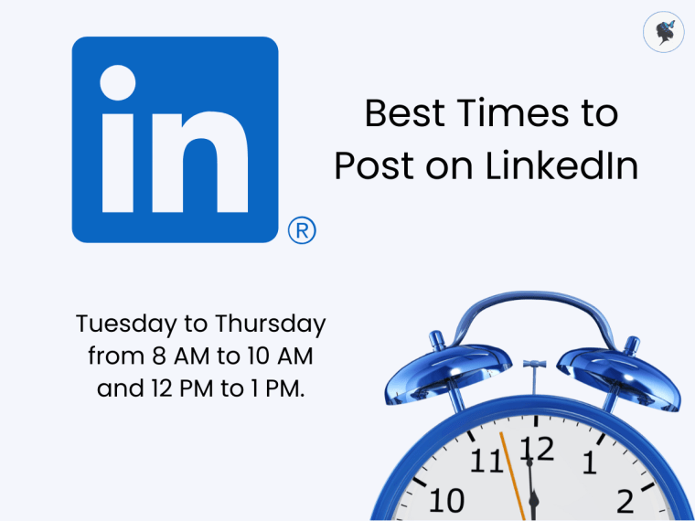 Infograph: Best Times to Post on LinkedIn