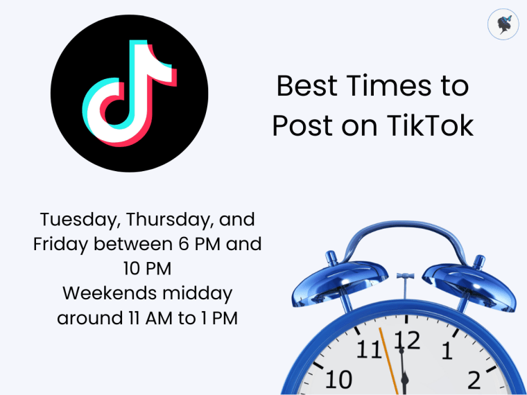 Infograph: Best Times to Post on TikTok