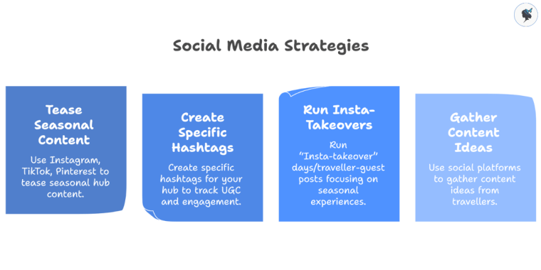 infograph: Social media strategies