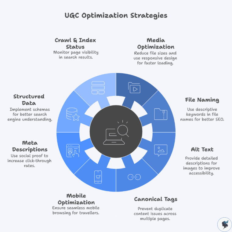 infograph: UGC optimization strategies