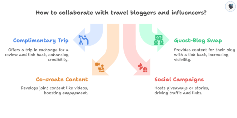 infograph: How to collaborate with travel bloggers and influencers?