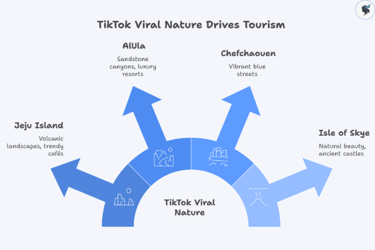 infograph: TikTok viral nature drives tourism