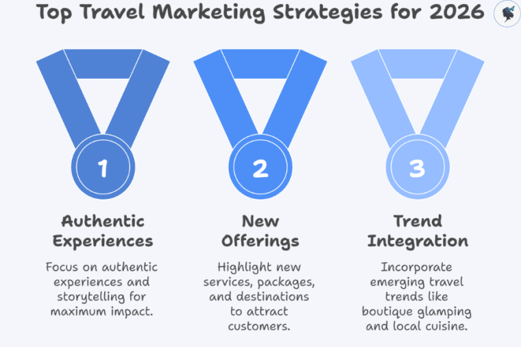 infograph: Top travel marketing strategies for 2026