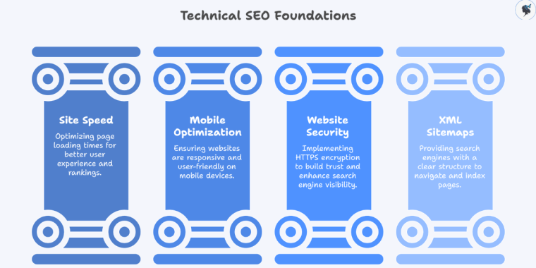 infograph: Technical SEO foundations