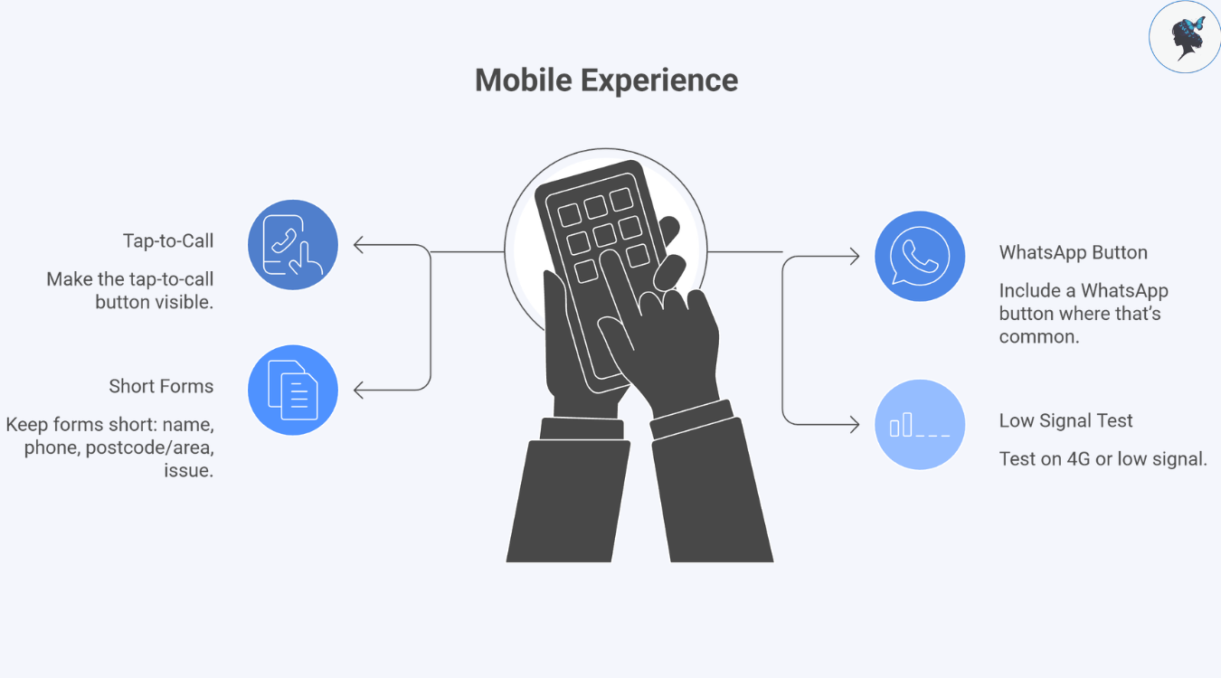 infograph: Mobile experience