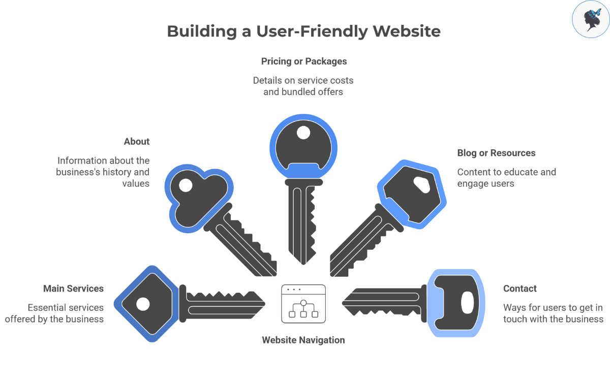 infograph: Building a user-friendly website