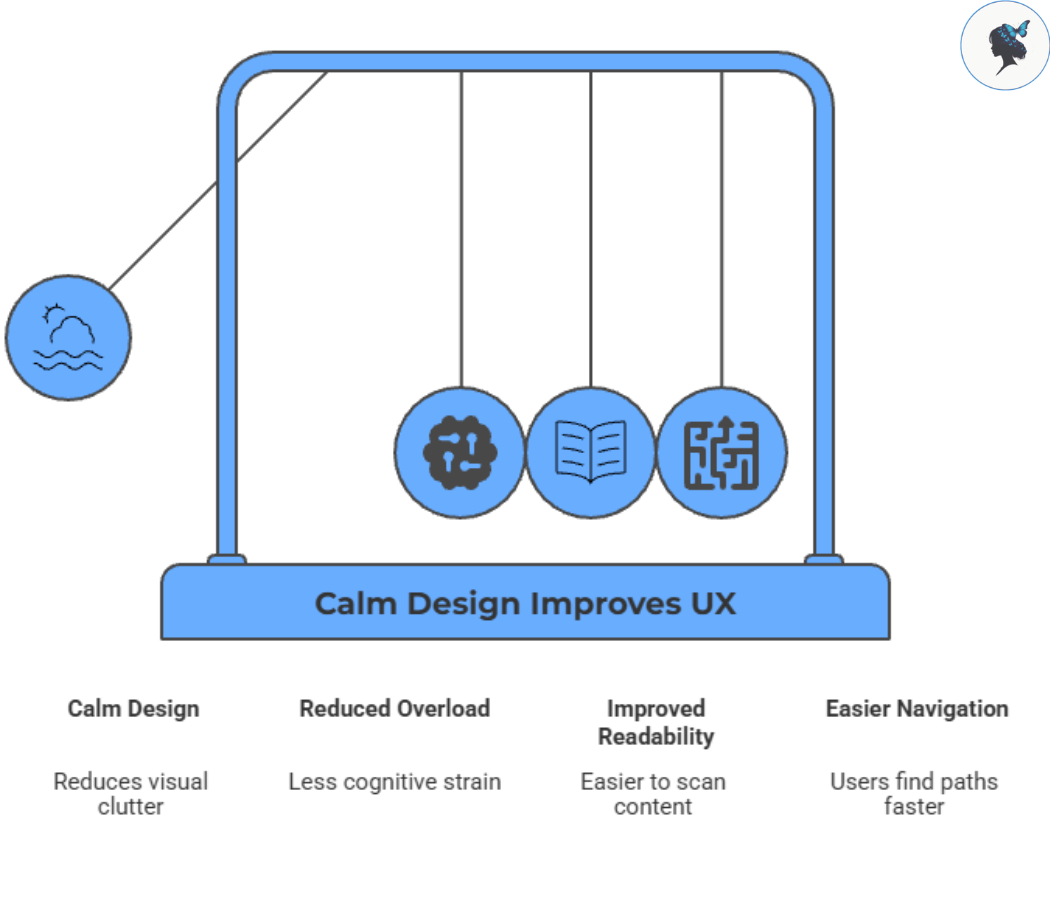 Infograph: Calm design improves UX