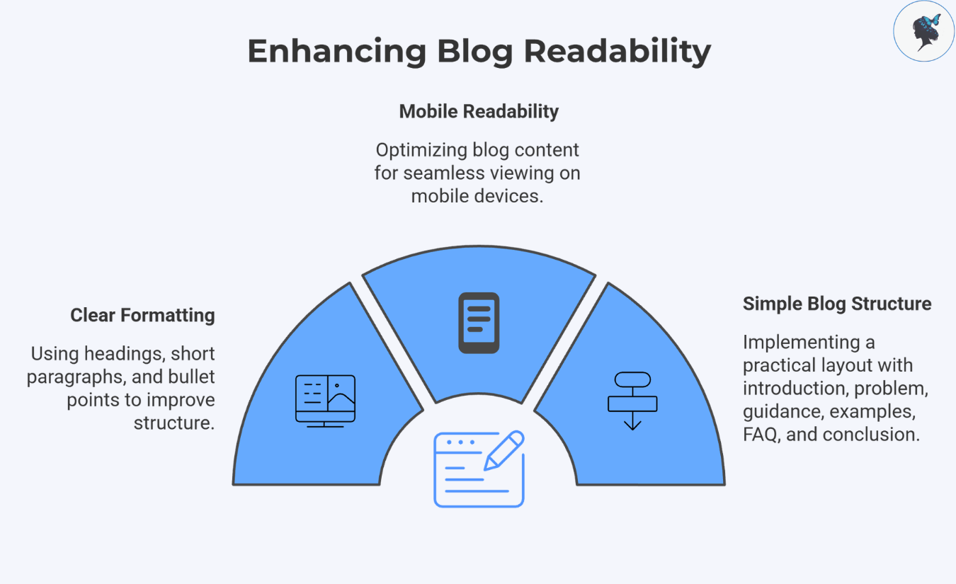 infograph: Enhancing blog readability
