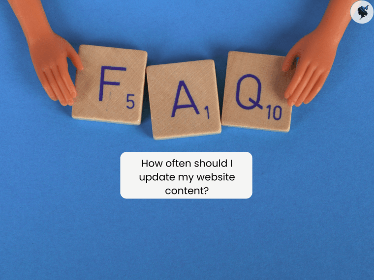 How often should I update my website content?