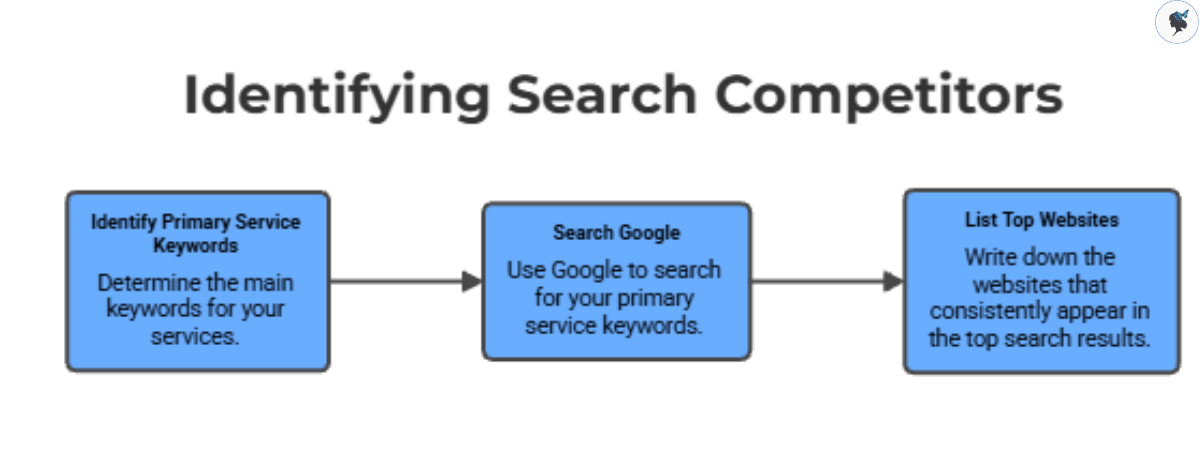 infograph: Identifying search competitors