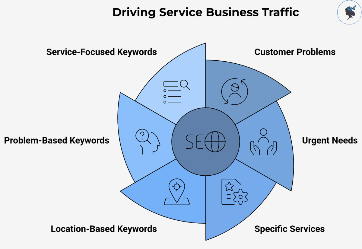 infograph: Driving service business traffic