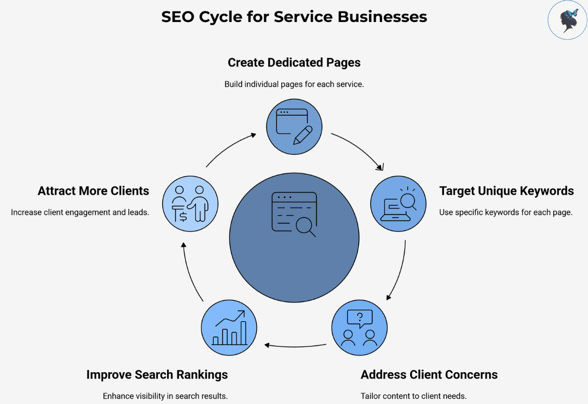 infograph: Driving service business traffic
