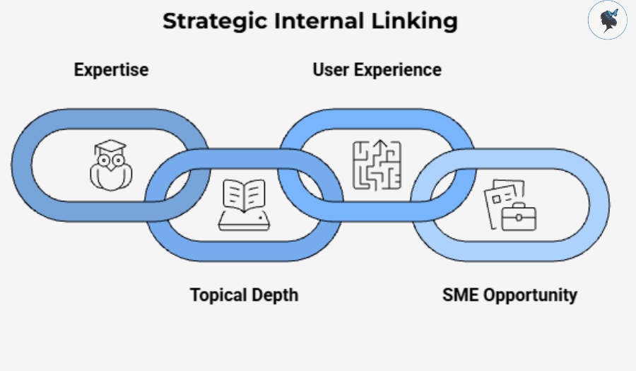 infograph: Strategic internal linking