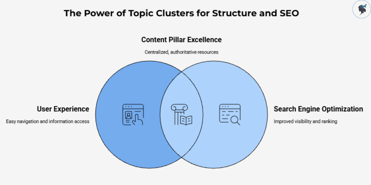 The power of topic clusters for structure and SEO